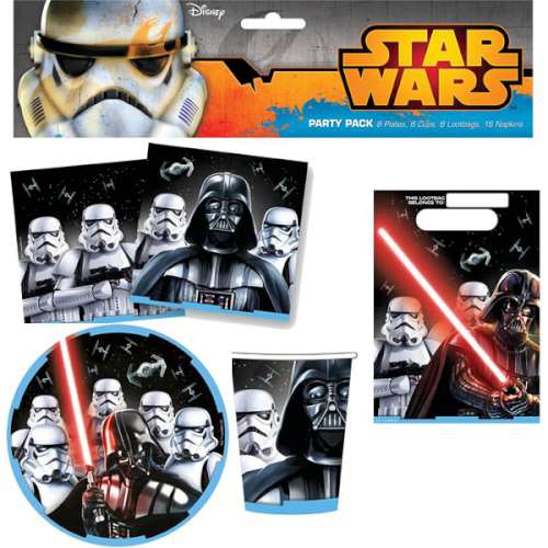 Star Wars 40 pc Party Pack - Click Image to Close